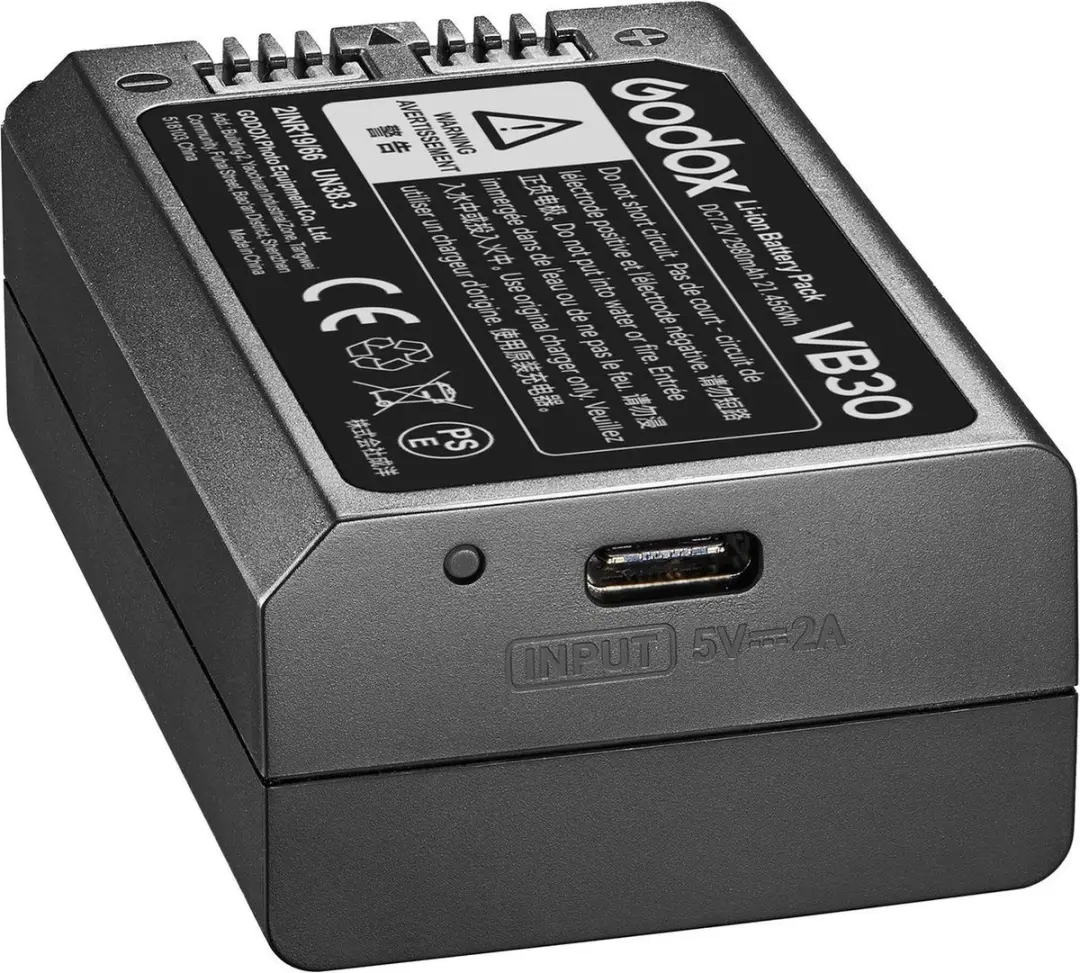 Godox Speedlite V1 Pro D261021 Flitser - Nikon - Zwart