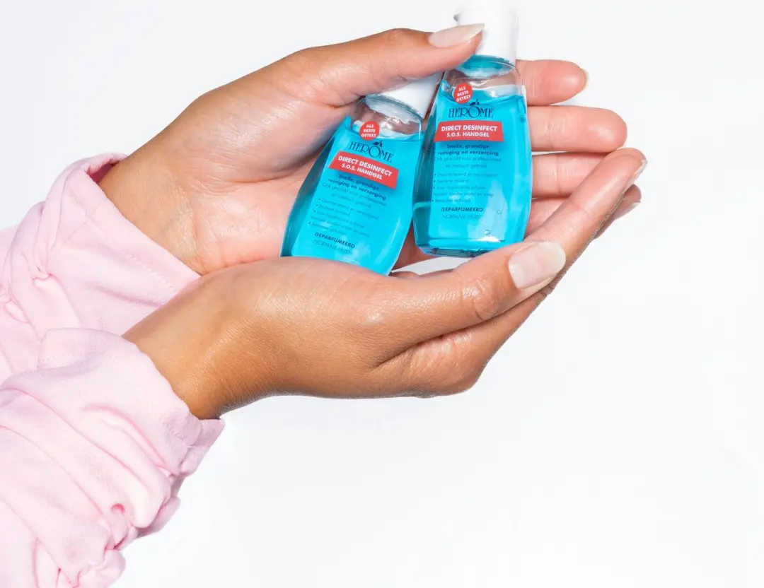 Herome Direct Desinfect Handgel Double Active 80% - 10x30ml