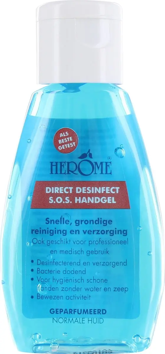 Herome Direct Desinfect Handgel Double Active 80% - 10x30ml