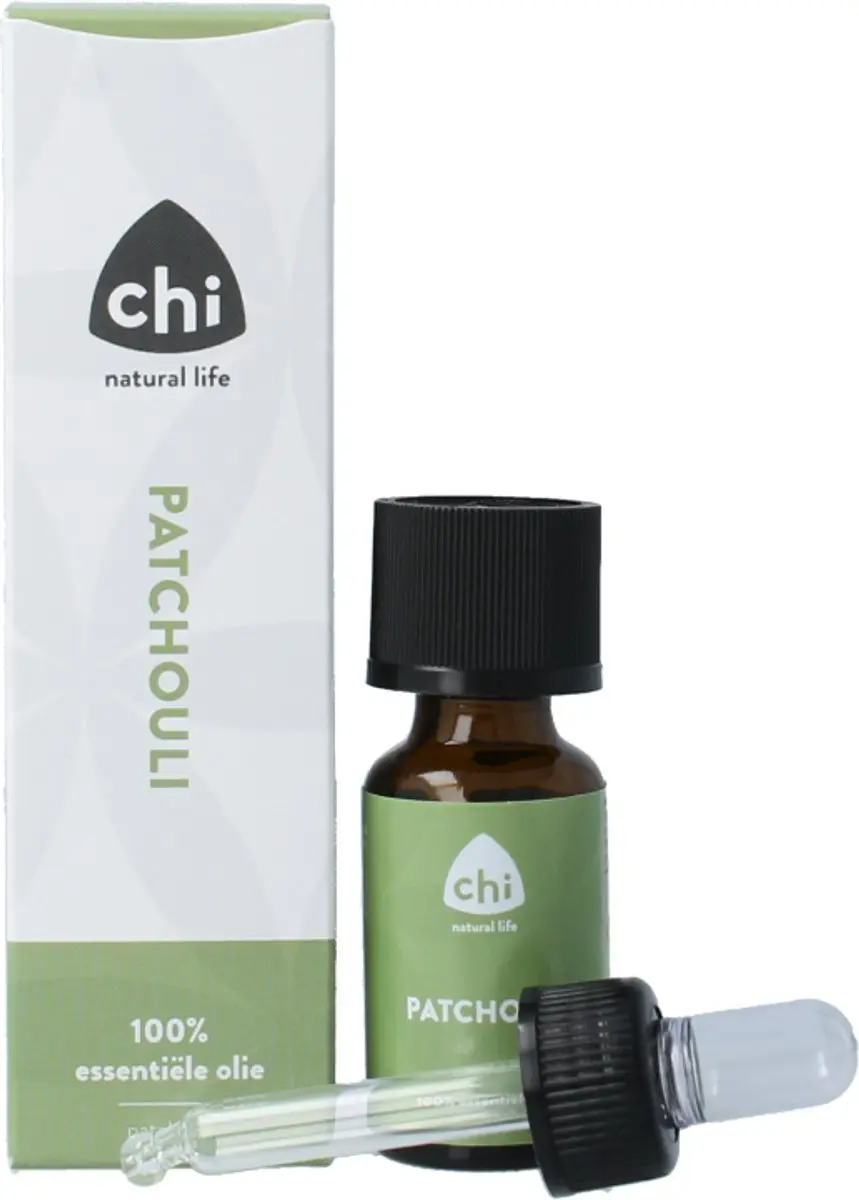 Chi Natural Life Patchouli Etherische Olie 10ml - afbeelding 6 van 6