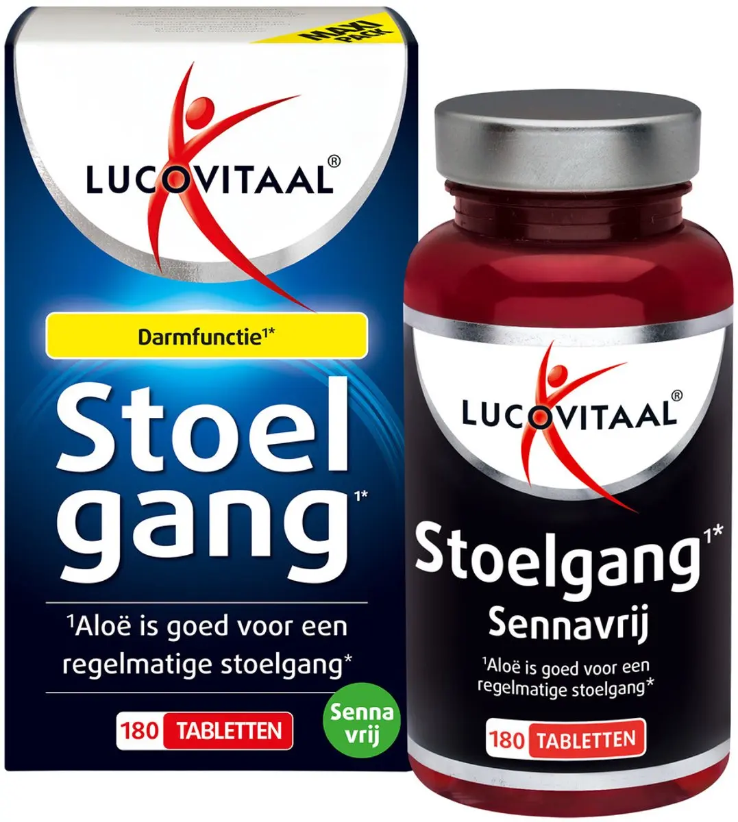 Lucovitaal Stoelgang Sennavrij Darmfloramiddel 180 tabletten