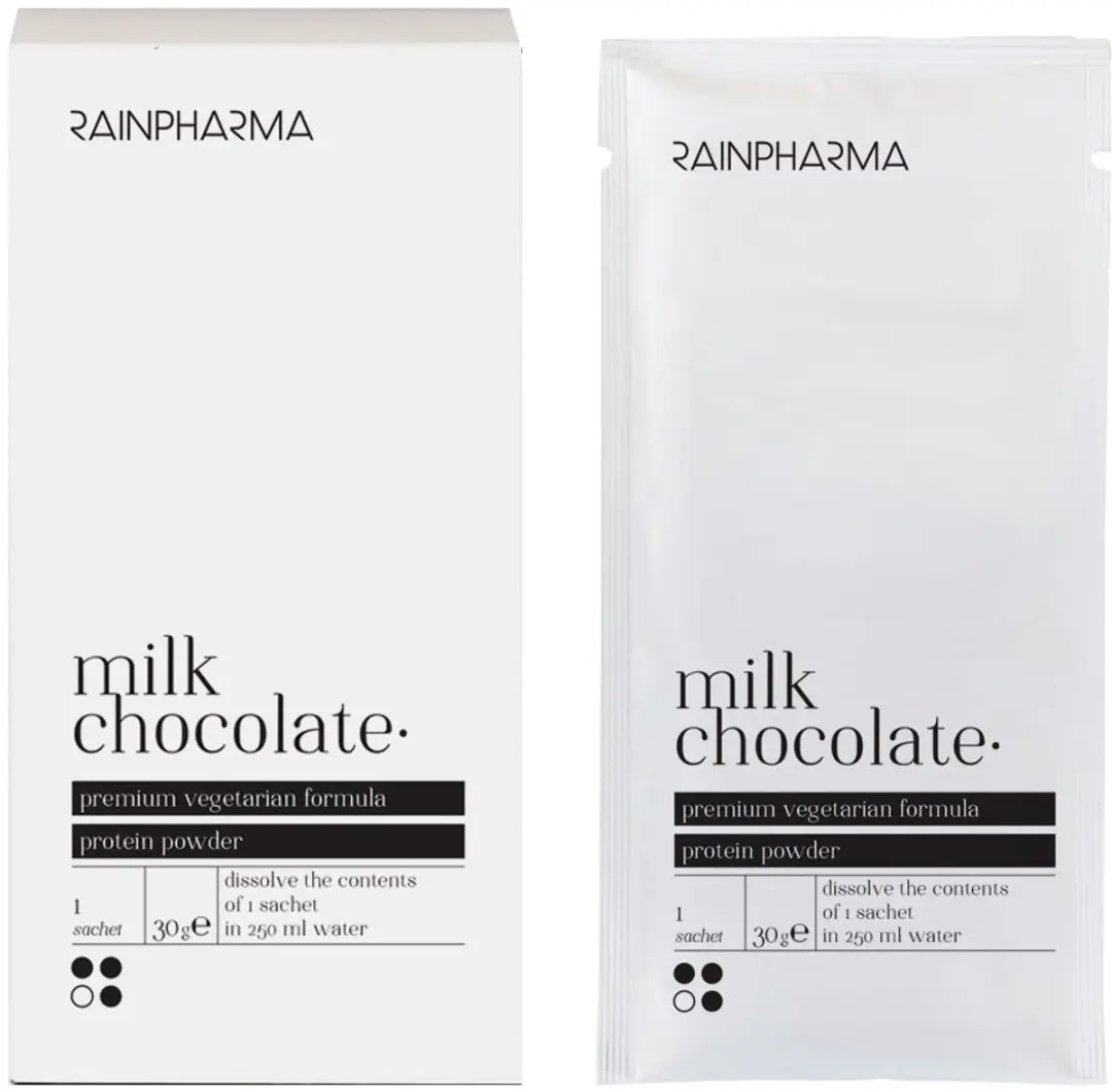 RainPharma Milk Chocolate Eiwitpoeder 990g - 33 Porties - 18g Eiwit