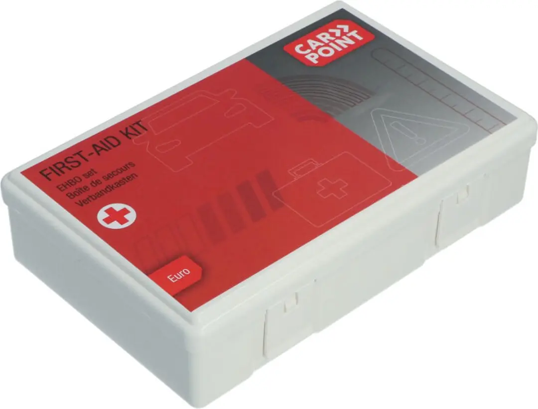 Carpoint EHBO Set 41-delig - In opbergdoos 56x220x145mm