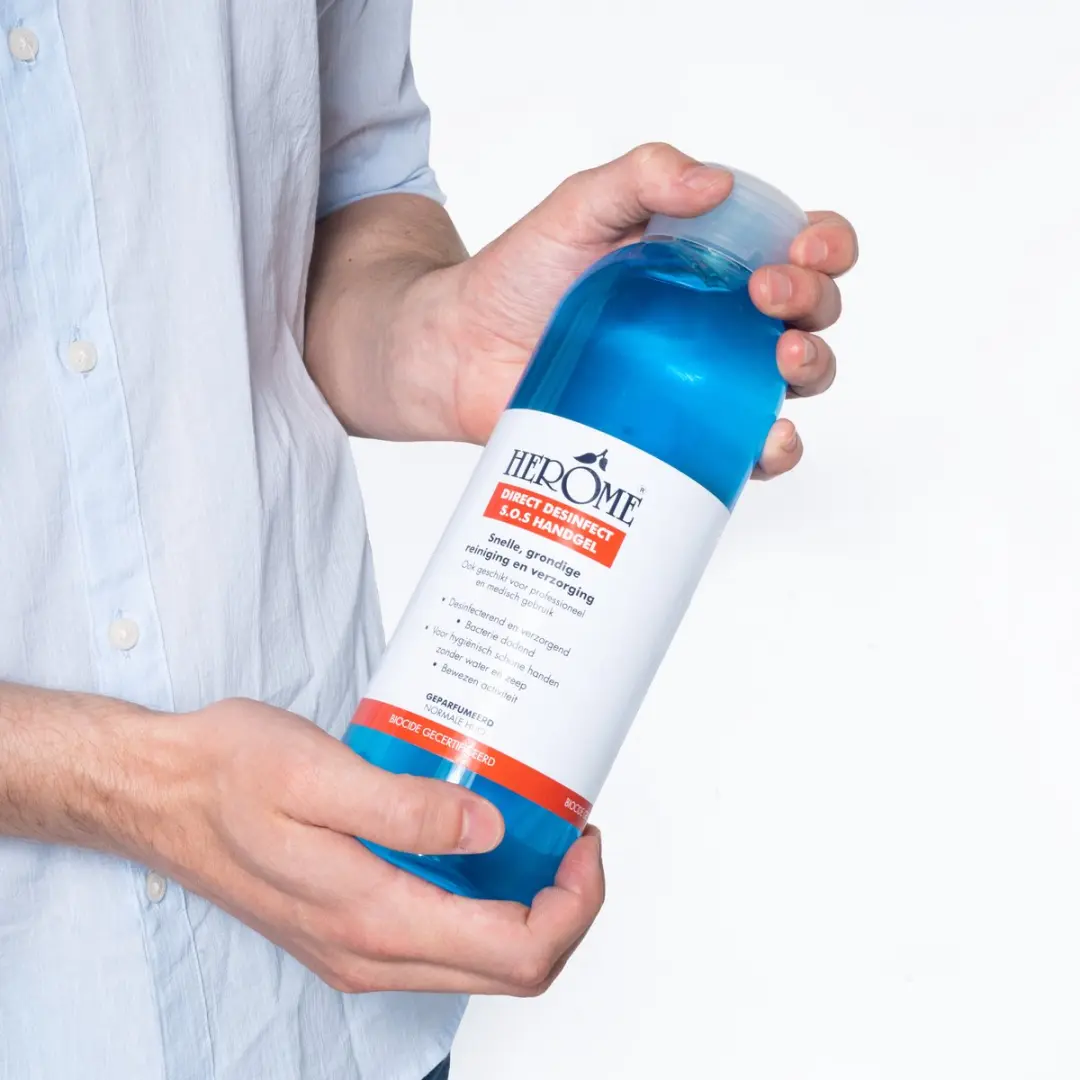 Herome Direct Desinfect Handgel Double Active 1000ml - 80% Alcohol