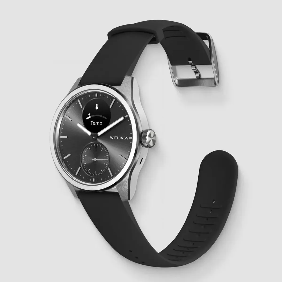 Withings ScanWatch 2 - 42mm - Hybride Smartwatch - Zwart