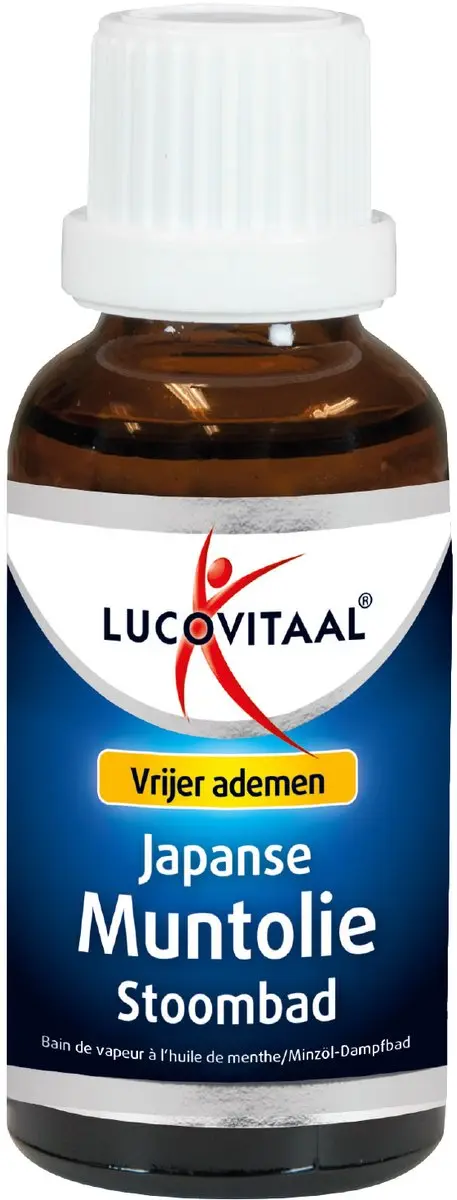 Lucovitaal Japanse Muntolie Stoombad 30ml
