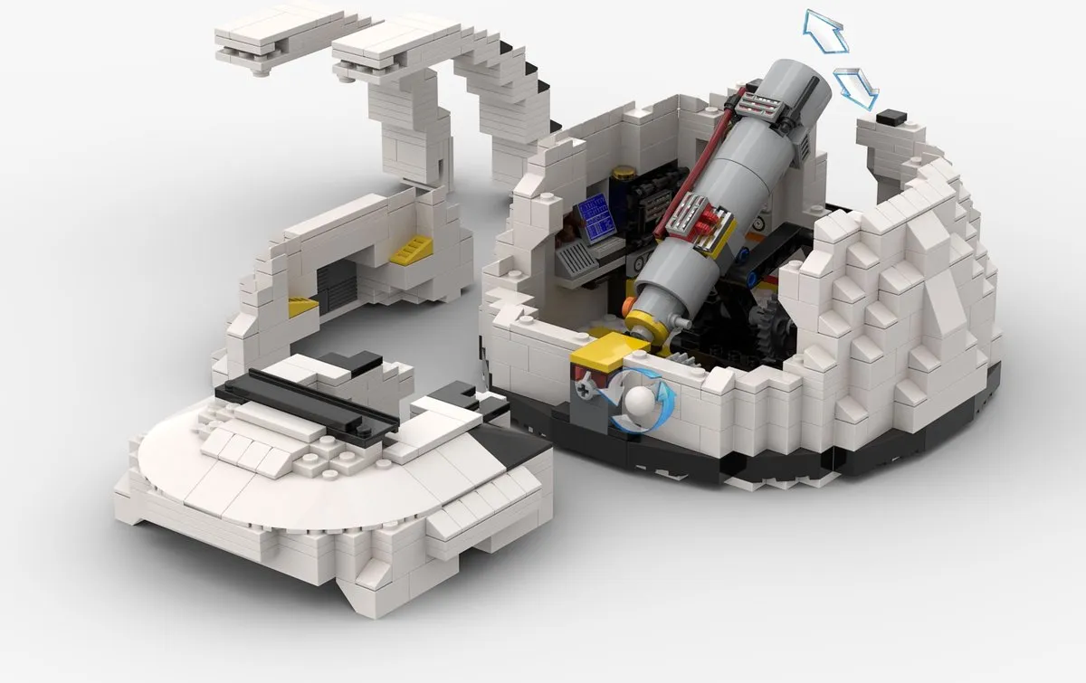 LEGO Bricklink Mountain View Observatory 910027 - 3889 Stukken