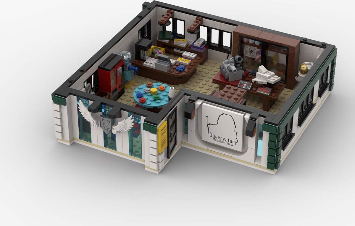 LEGO Bricklink Mountain View Observatory - 910027