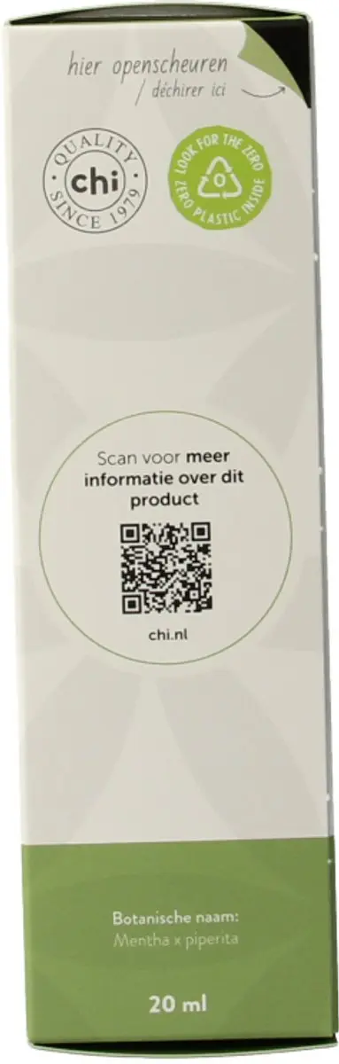 Chi Natural Life Pepermunt Chinese Cult 20ml - 20 Stuks