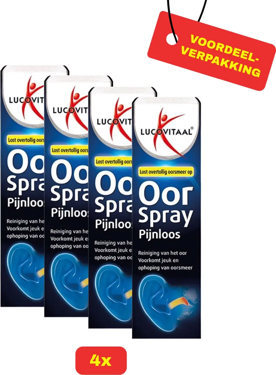 Lucovitaal Oorspray Pijnloos