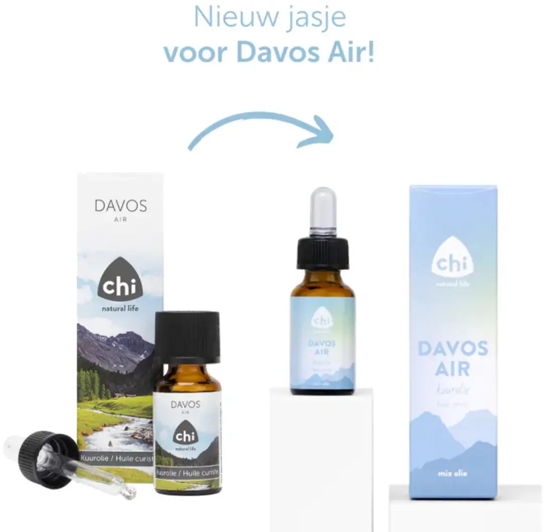 Chi Natural Life Davos Kuurolie 10ml - 10 Stuks