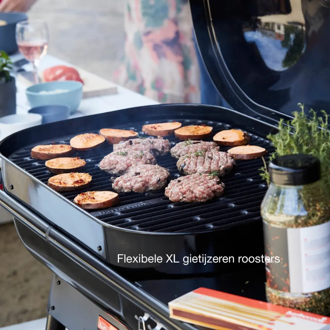 Barbecook Magnus Comfort Houtskoolbarbecue 14 Burgers - Zwart