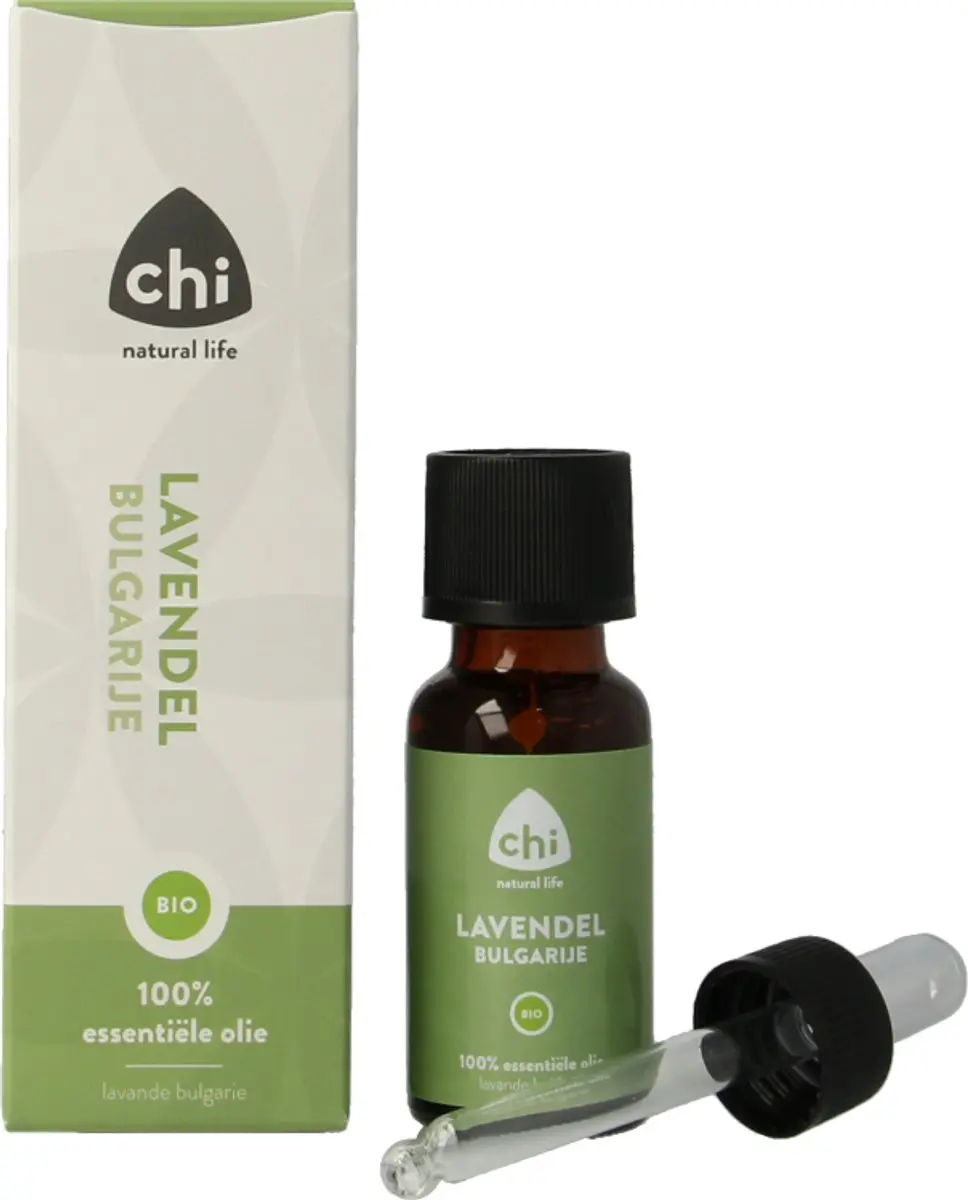 Chi Natural Life Lavendelolie Bulgarije Bio 20ml - 20 Stuks