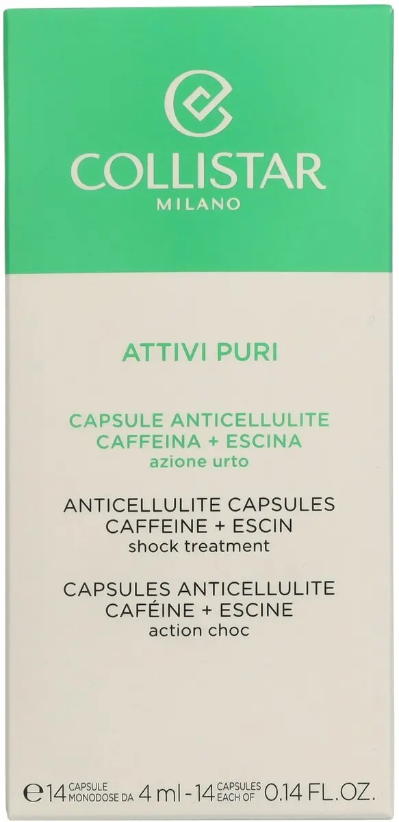 Collistar Pure Actives Anticellulite Capsules 14 Stuks