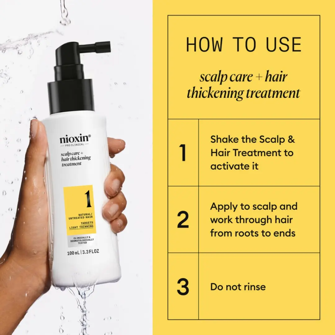 Nioxin System 1 Scalp Treatment 100ml