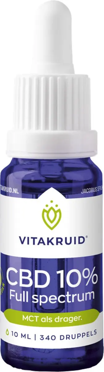 Vitakruid CBD Olie 10% 10ml