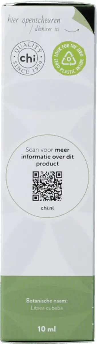 Chi Natural Life Litsea Eko Bio Olie 10ml - 10 Stuks