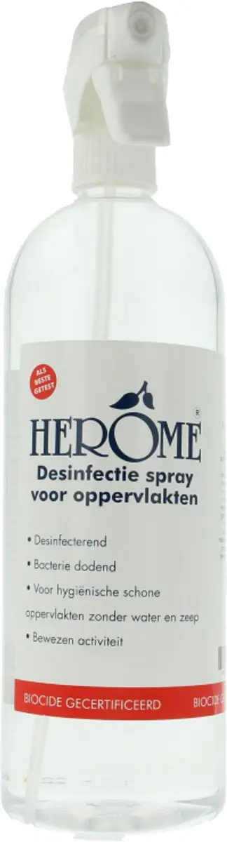 Herome Direct Desinfect Spray 1000ml - 80% Alcohol