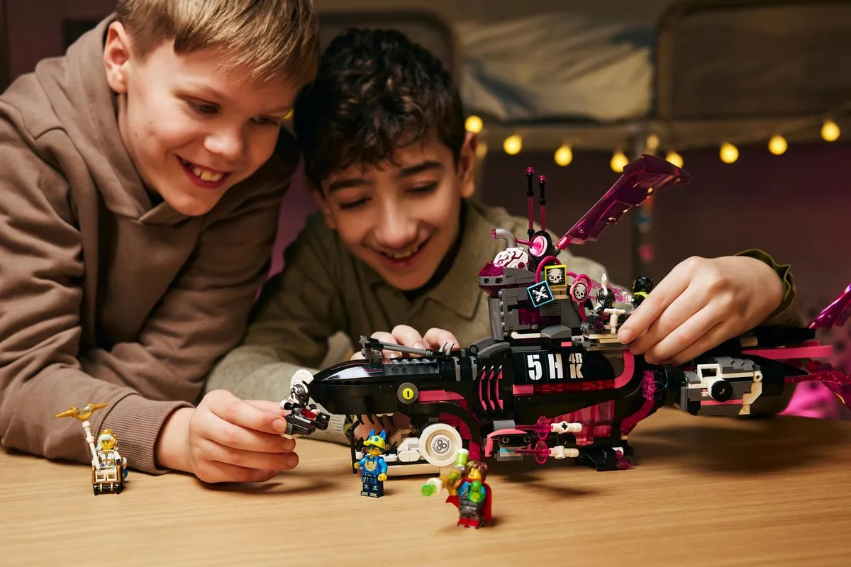 LEGO DREAMZzz Nachtmerrie Haaienonderzeeër 71500 - 1413 Stukken - 5 Minifiguren - afbeelding 6 van 6