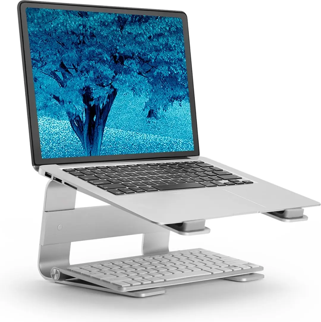 ACT AC8130 Laptopstandaard Aluminium - 15.6" - Zilver