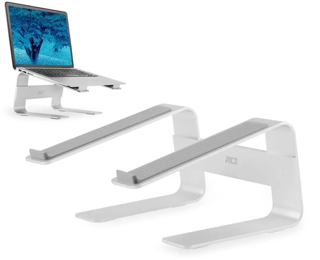 ACT AC8130 Laptopstandaard Aluminium