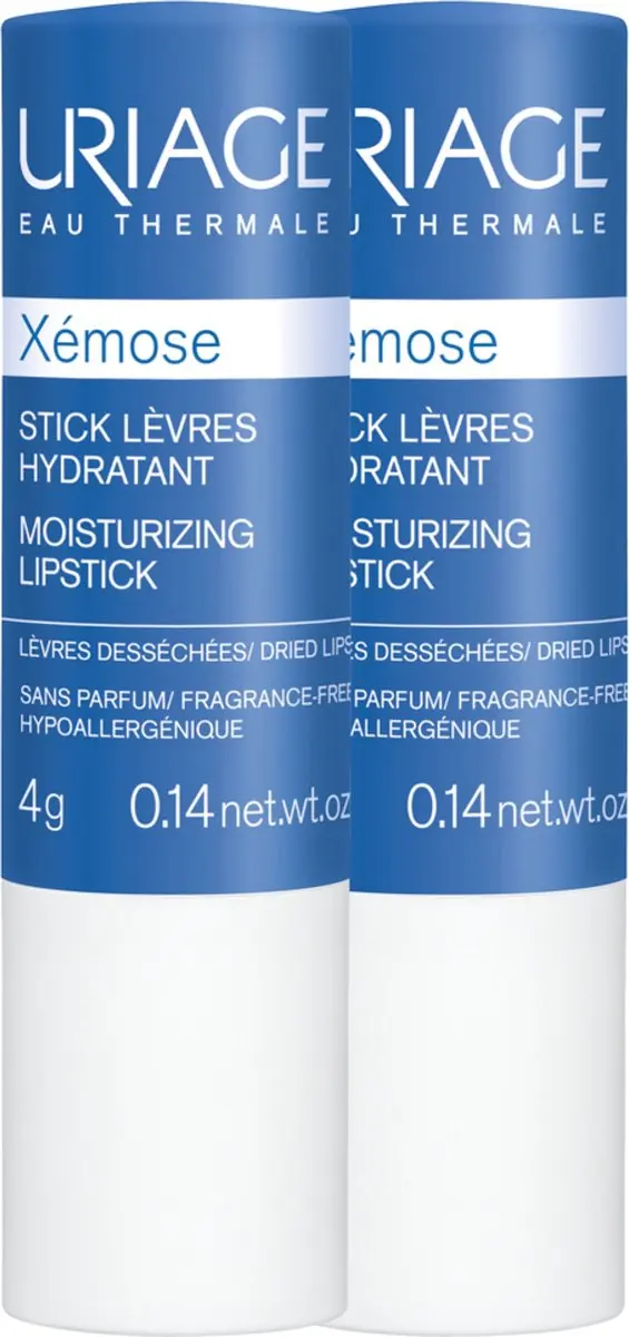 Uriage Xémose Lippenbalsem Stick 2x4ml