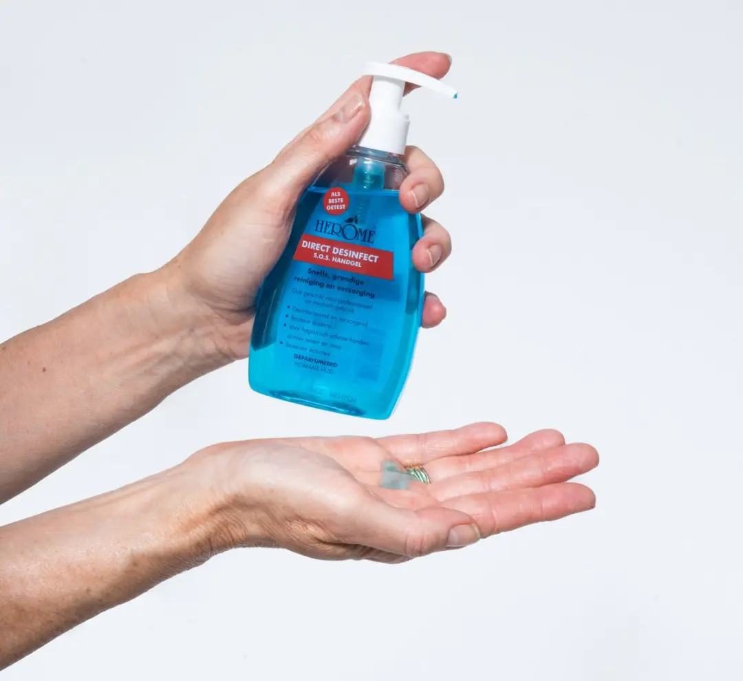Herome Direct Desinfect Handgel 200ml - 6 Stuks