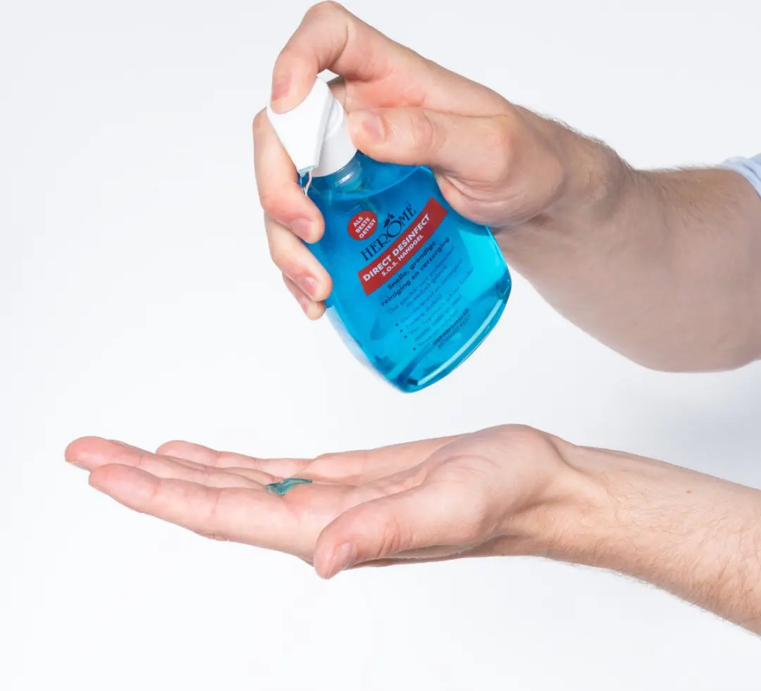 Herome Direct Desinfect Handgel 200ml - 6 Stuks