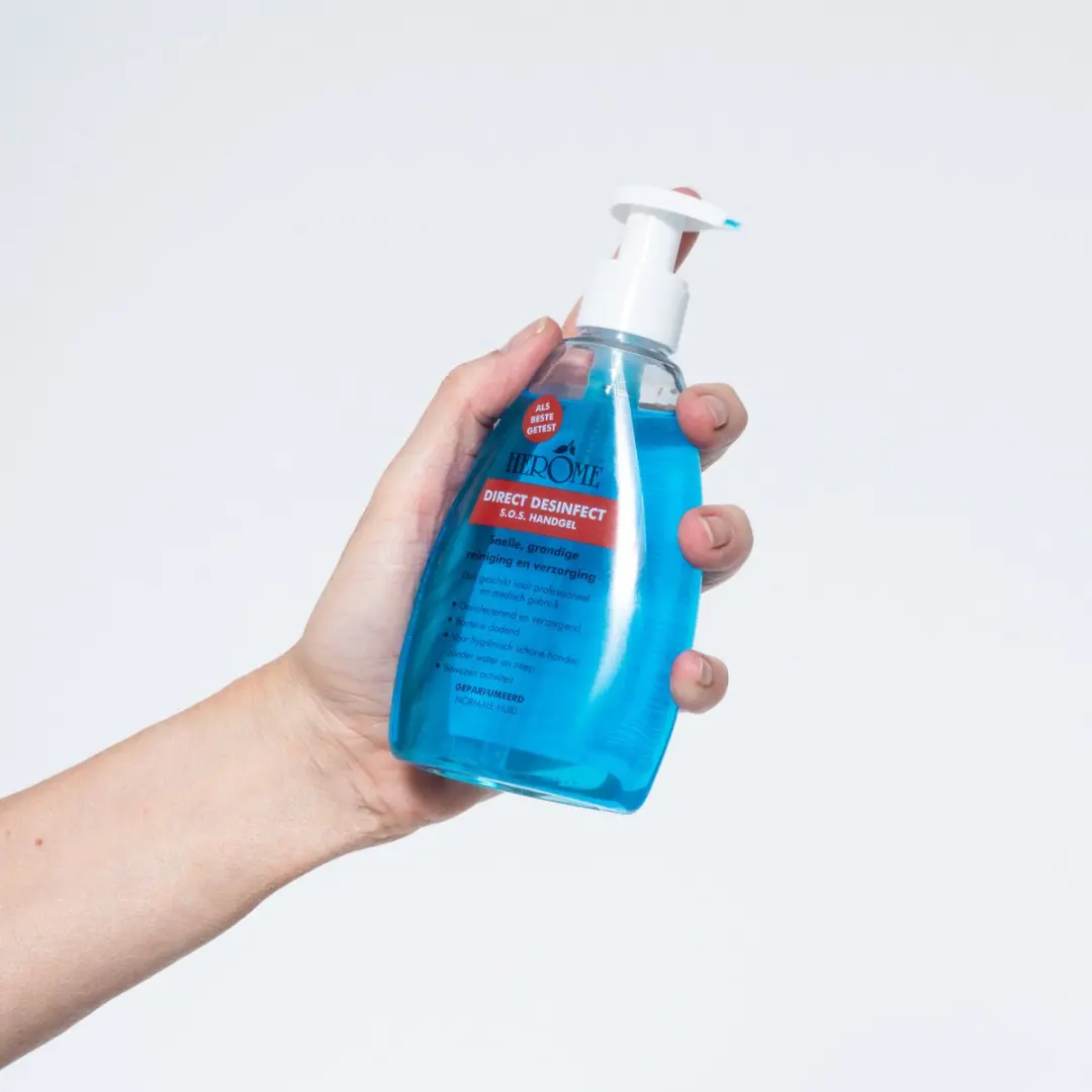 Herome Direct Desinfect Handgel 200ml - 6 Stuks