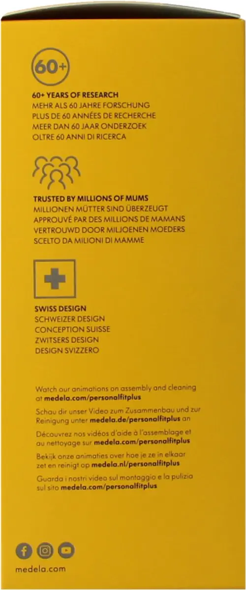 Medela Symphony Afkolfset Dubbel - Maat M - afbeelding 6 van 6