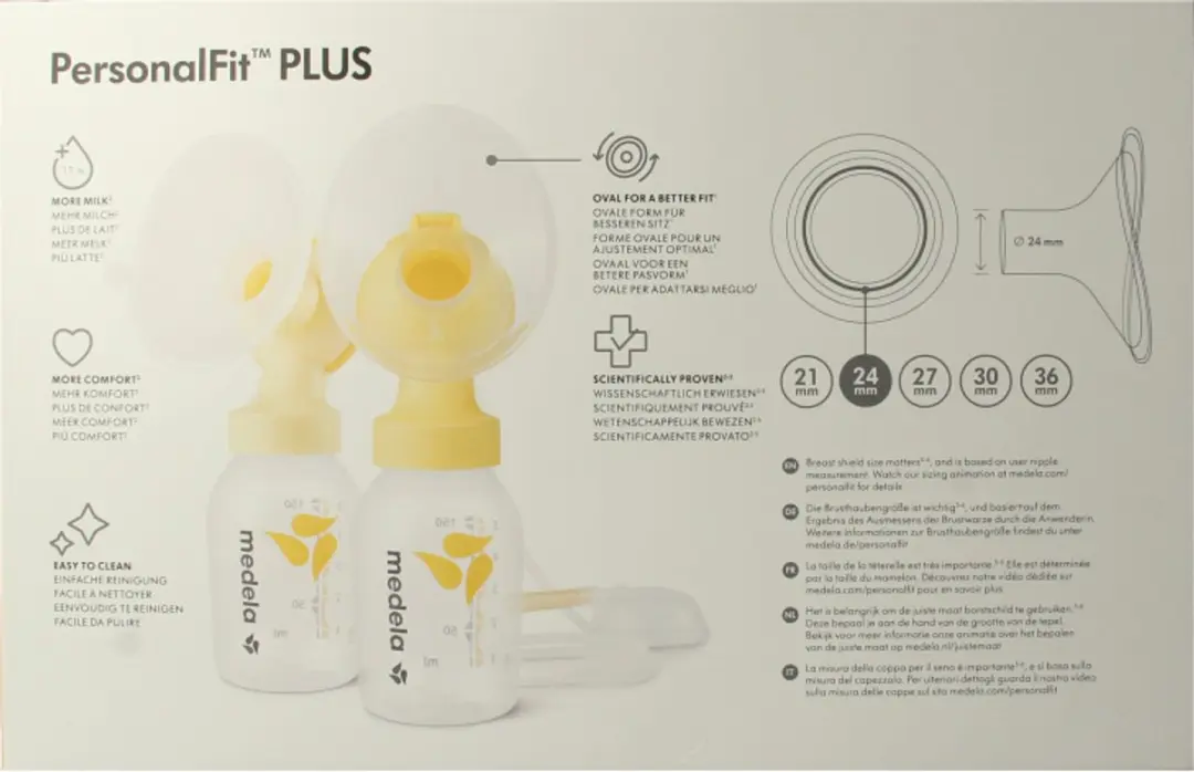 Medela Symphony Afkolfset Dubbel - Maat M