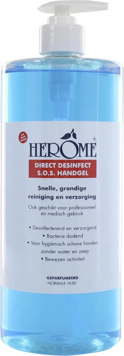 Herome Direct Desinfect Handgel Double Active 1000ml