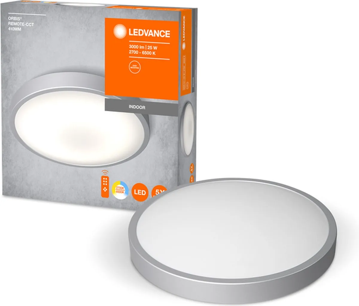 LEDVANCE Orbis Plafondlamp 25W 3000lm - Wit