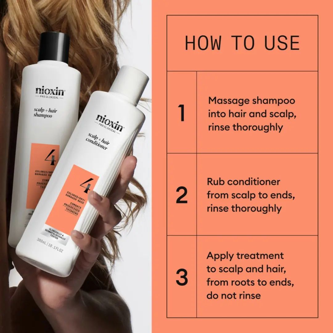 Nioxin System 4 Loyalty Kit - Anti Haaruitval 700ml
