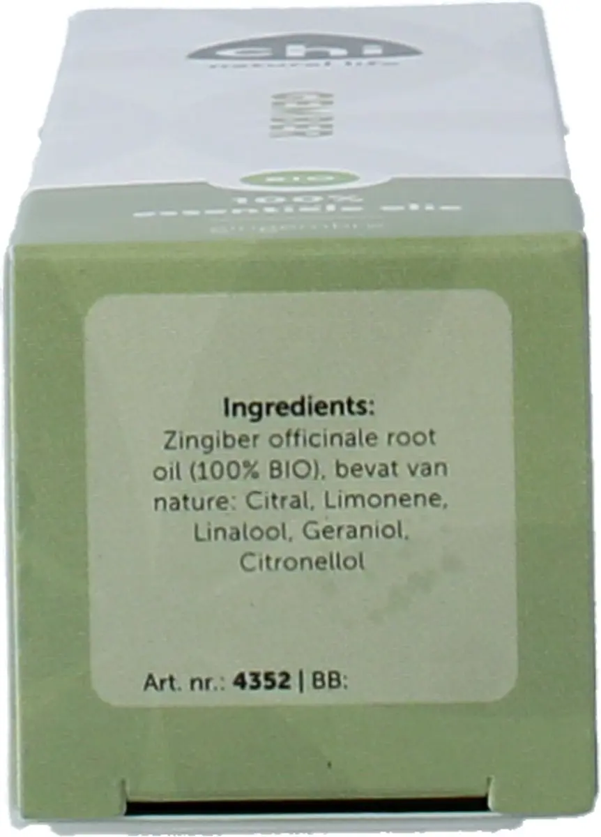 Chi Natural Life Gember Bio Olie 10ml
