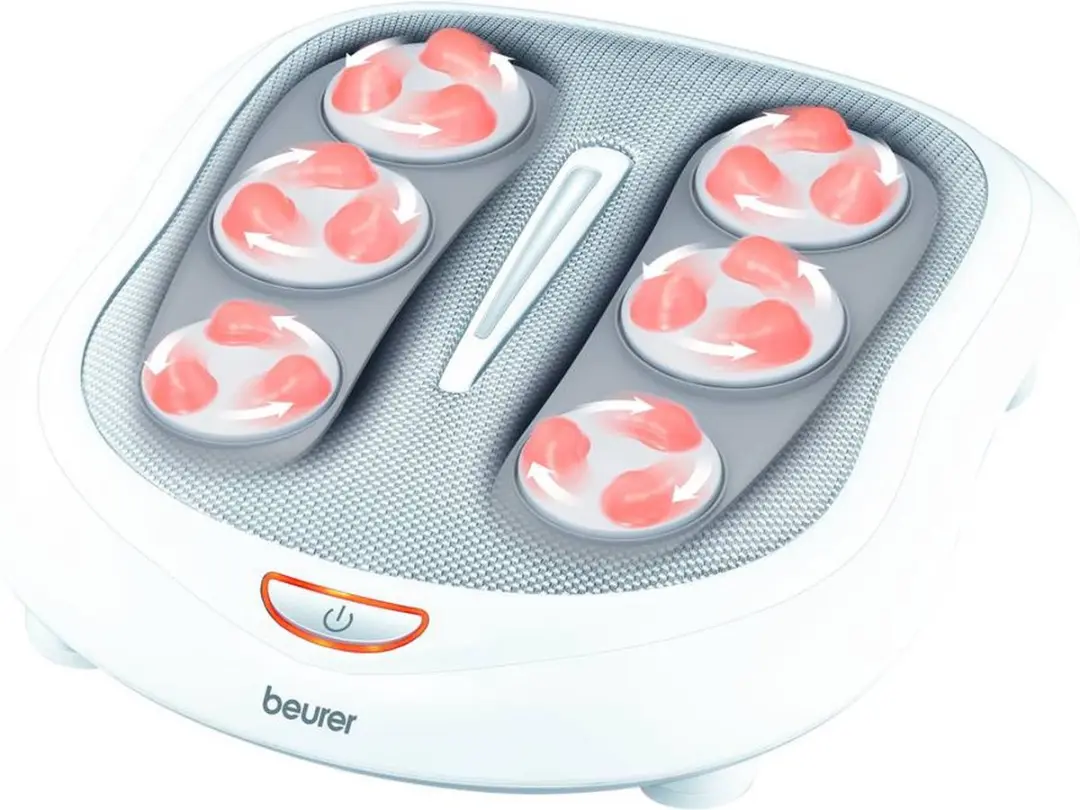 Beurer FM 60 Shiatsu Voetmassageapparaat - 18 Koppen - Warmte - 2 Snelheden