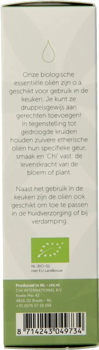 Chi Natural Life Kaneelblad Bio Essentiële Olie 10ml