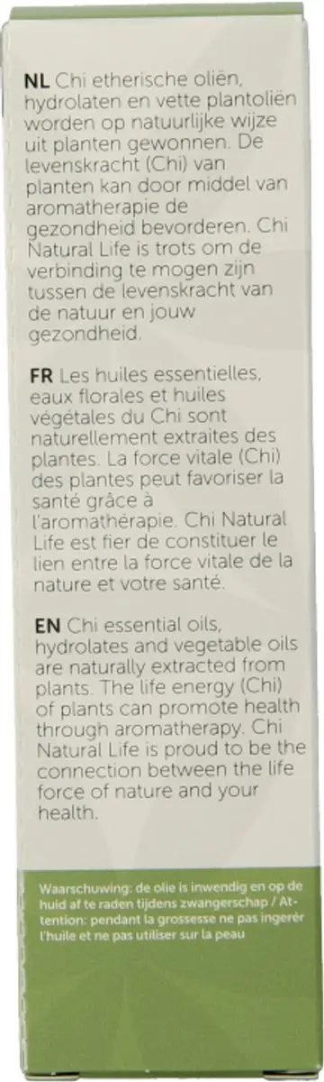 Chi Natural Life Kaneelblad Bio Essentiële Olie 10ml - afbeelding 6 van 6