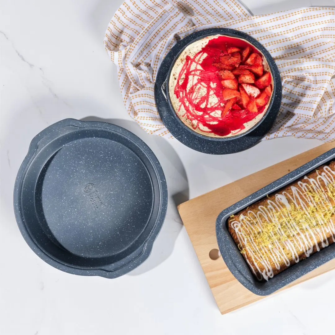 Russell Hobbs 26cm Nightfall Stone Ronde Pan - Grijs