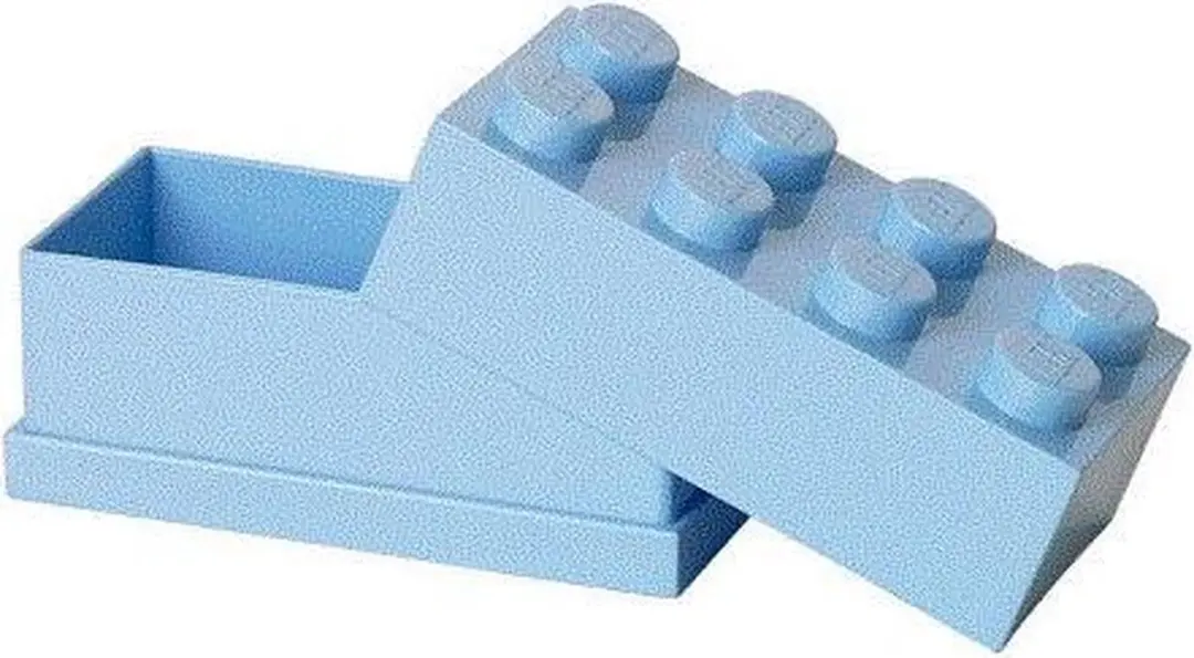 LEGO Lunchbox Brick 8 - 1,25L - Lichtblauw