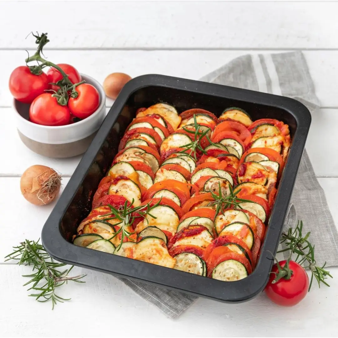 Zenker 7291 Ovenschaal Emaille - 200ml - Zwart