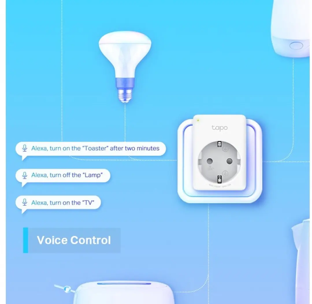 TP-Link Tapo P100 Slimme Stekker - 2 Stuks - afbeelding 6 van 6