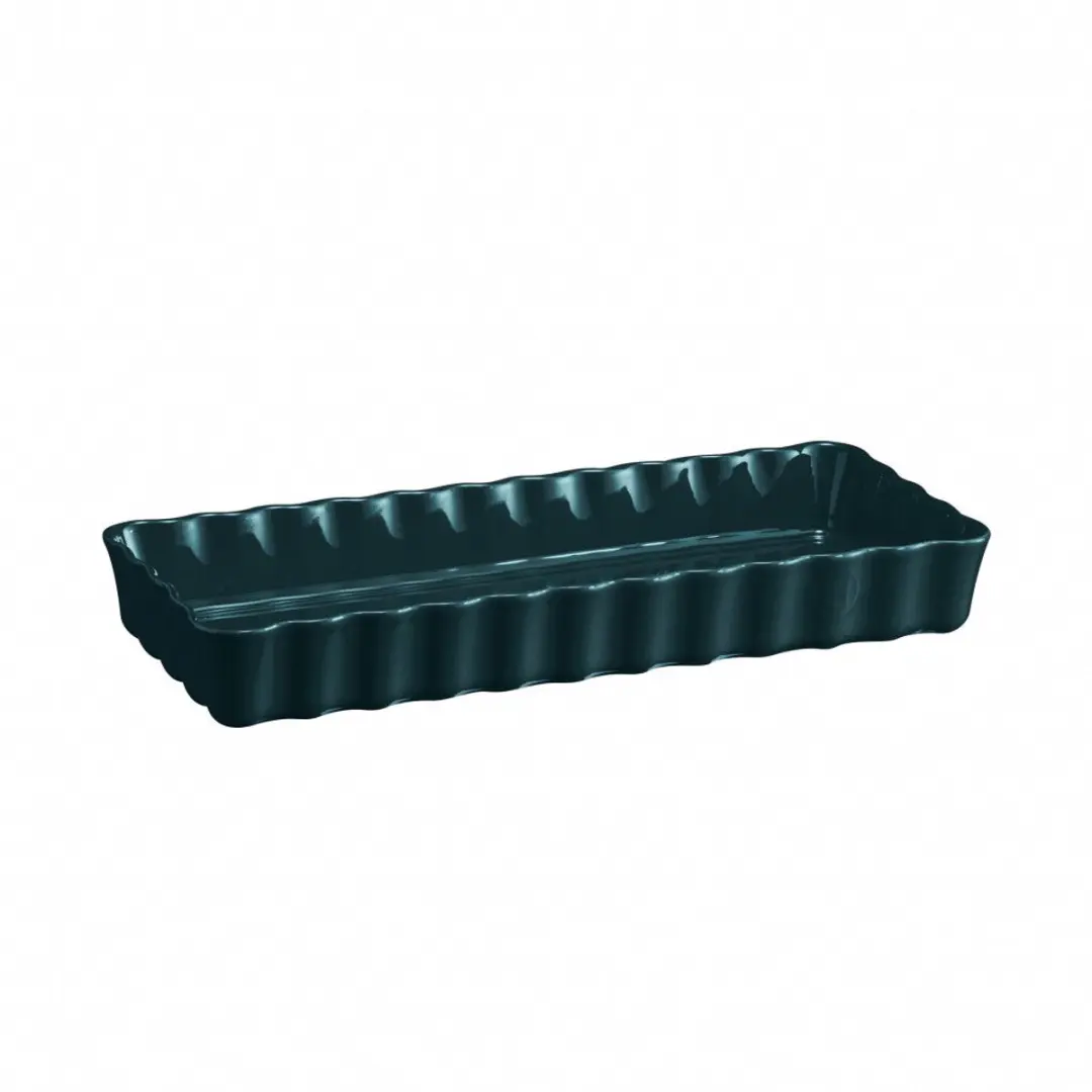 Emile Henry Belle-Ile Taartvorm 36x15cm - 1.3L - Blauw