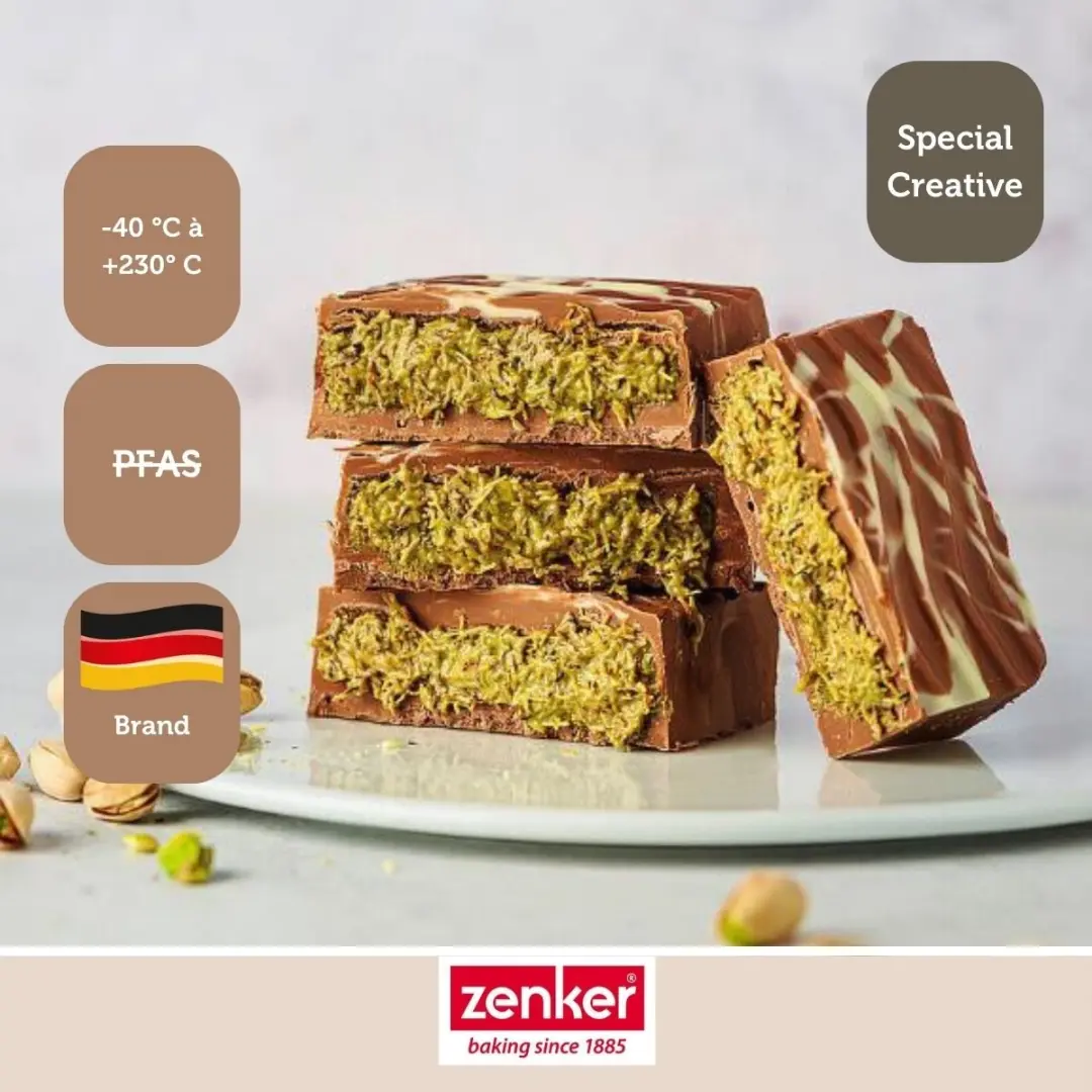 Zenker Special Creative Chocolade Mallen - Dubai - 2 Stuks