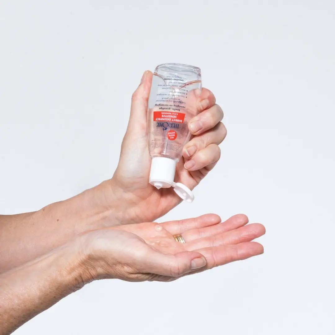 Herome Direct Desinfect Handgel Sensitive 75ml - 6 Stuks