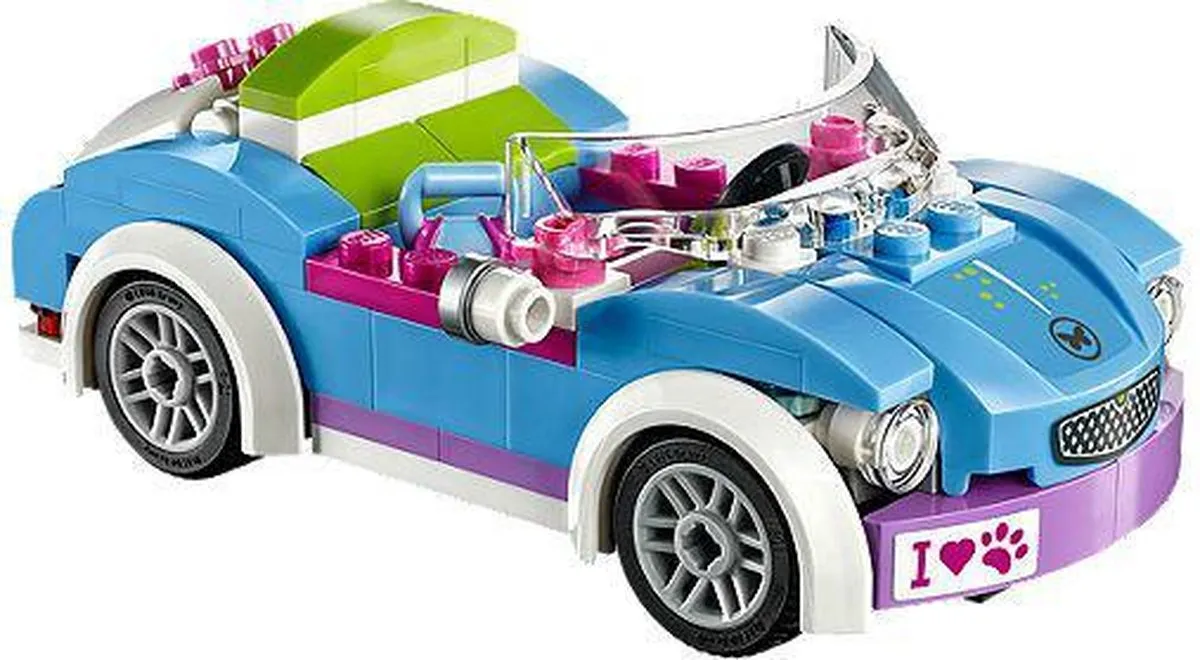 LEGO Friends Sportwagen 41091 - 187 Stukken - Multicolor