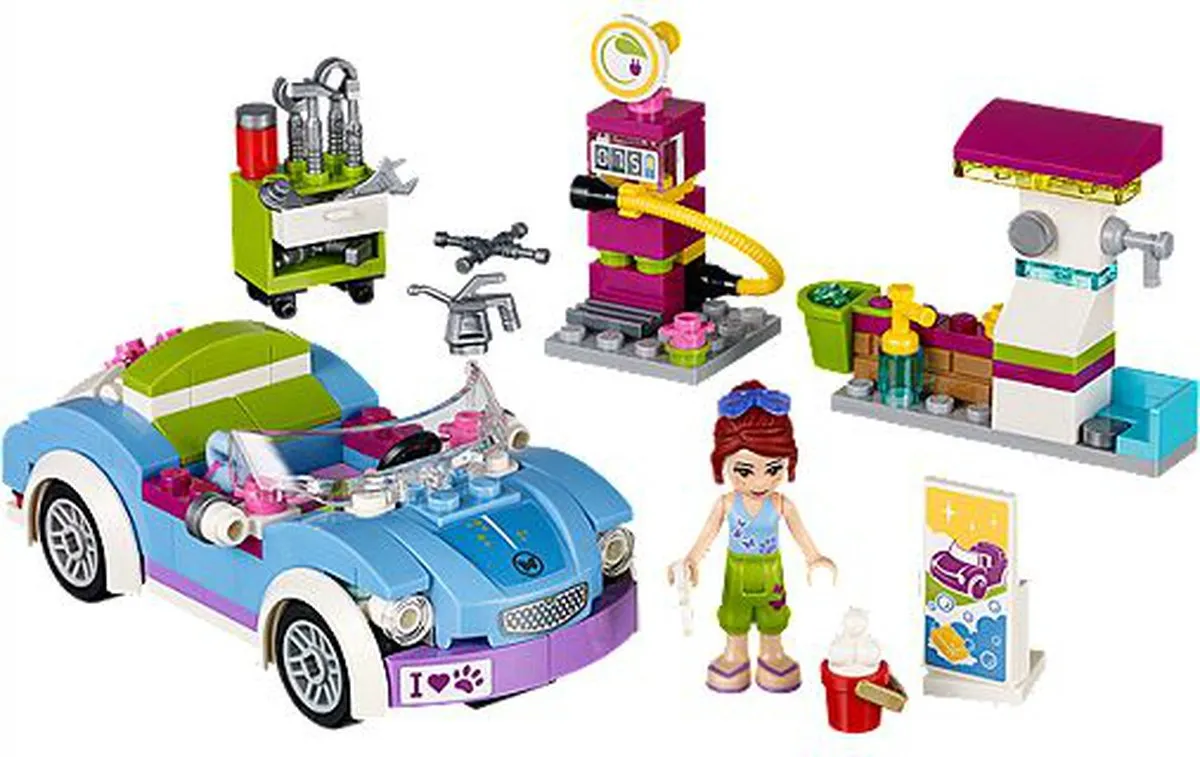 LEGO Friends Sportwagen 41091 - 187 Stukken - Multicolor