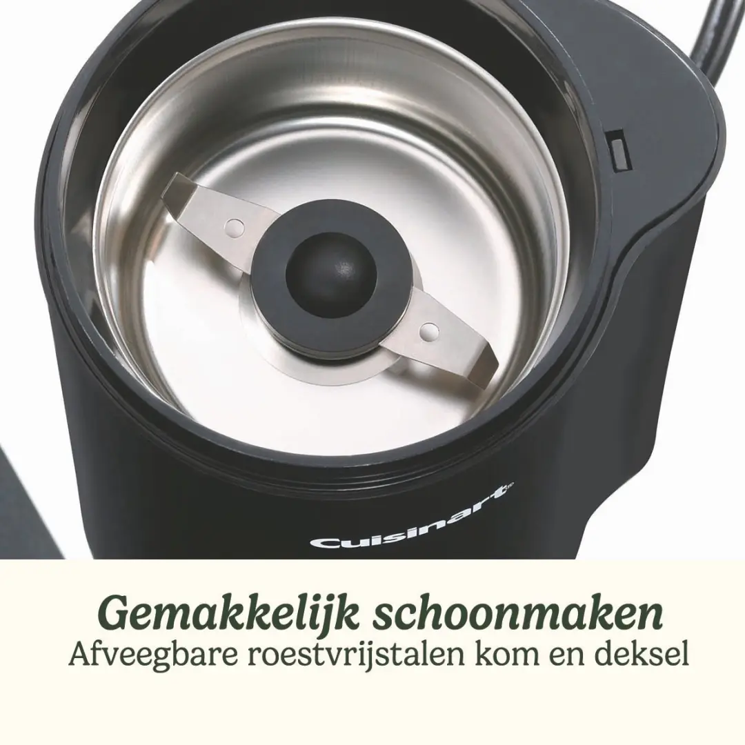 Cuisinart DCG20BKNE Elektrische Koffiemolen - 18 standen - Zwart