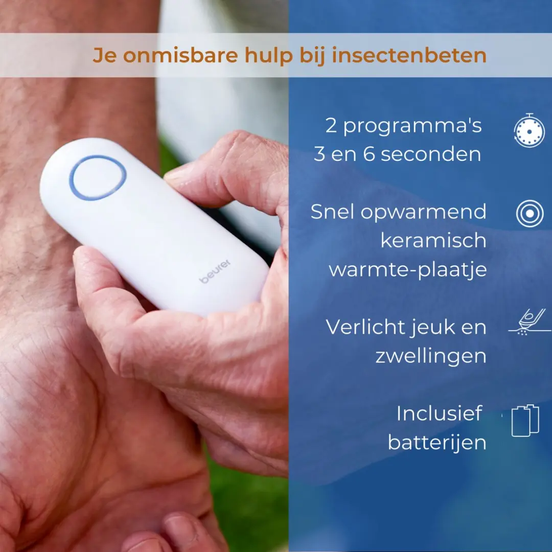 Beurer BR 60 Insectenbeetheler - BiteX Original - Wit