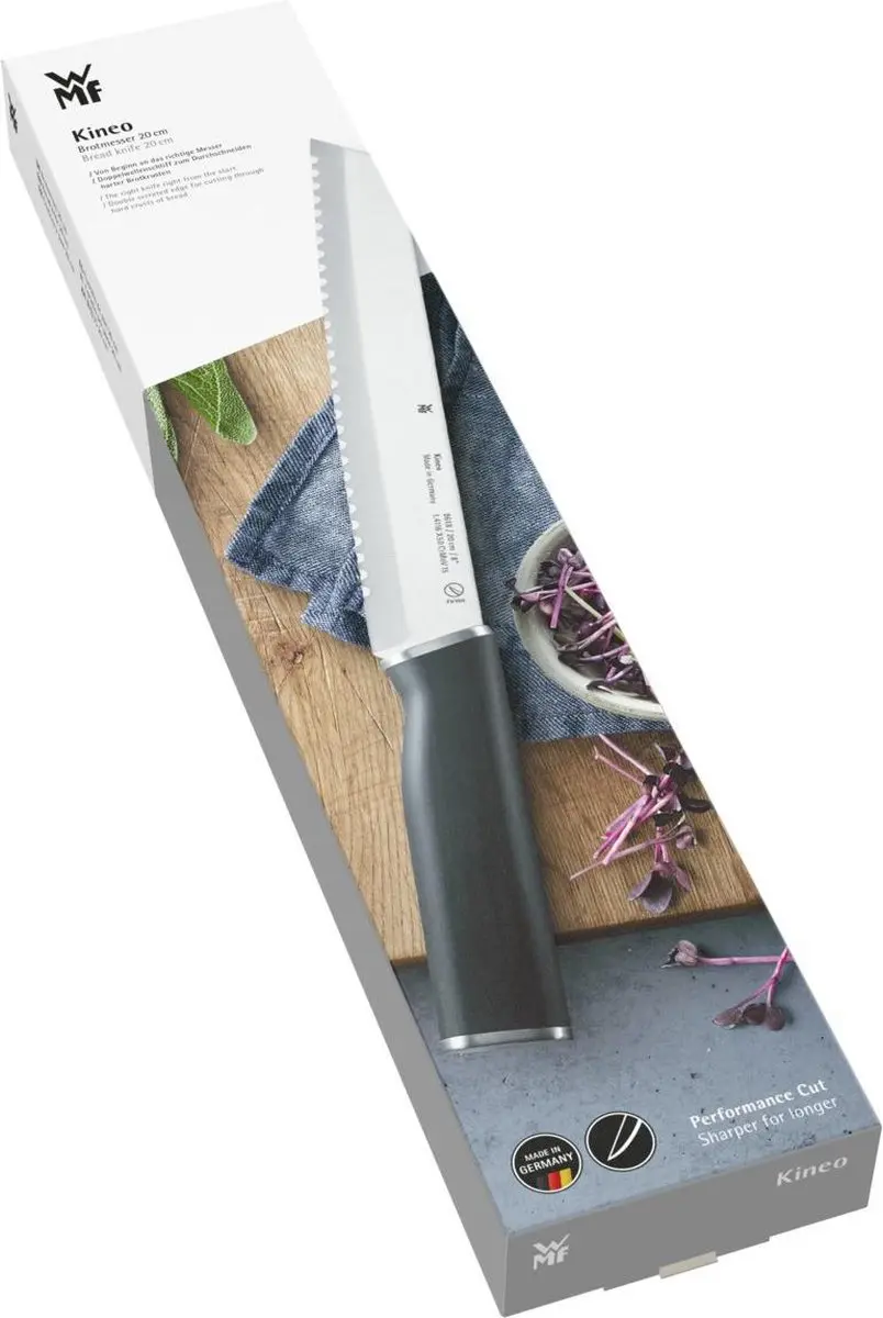 WMF Kineo Broodmes 20cm - Gehard messtaal